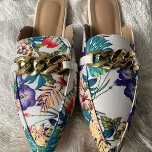 Shein Floral Mules